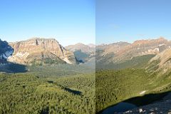 33 Sunburst Peak, The Marshall, Mount Watson, Mount Sam, Octopus Mountain, Indian Peak, Nestor Peak, Cerulean Lake, Lake Elizabeth Early Morning From the Nublet.jpg